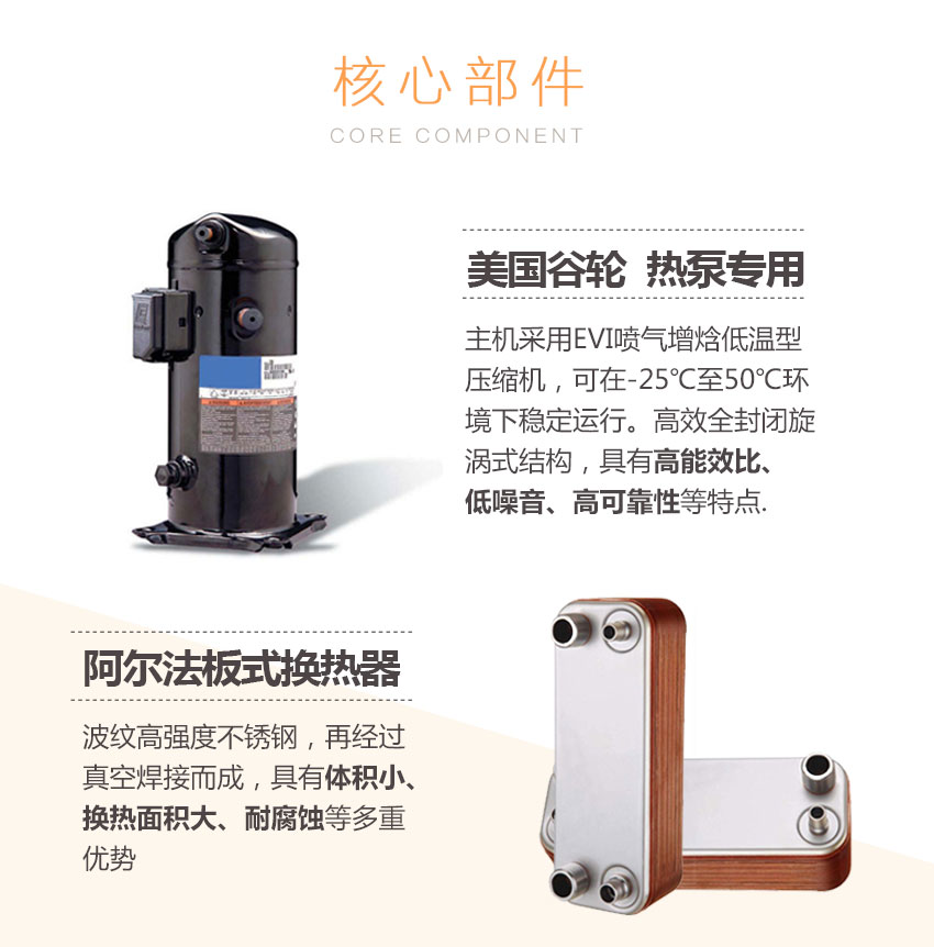 產(chǎn)品壓縮機(jī)和板換器介紹 產(chǎn)品壓縮機(jī)和板換器介紹