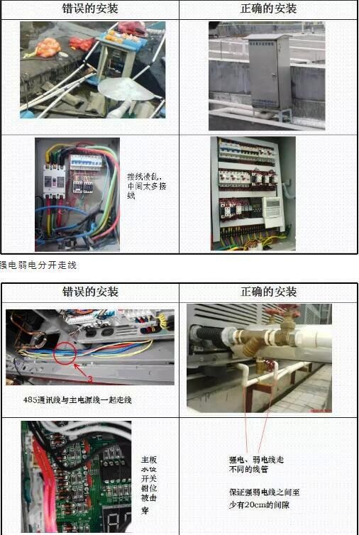超低溫空氣源熱泵電氣安裝 超低溫空氣源熱泵電氣安裝